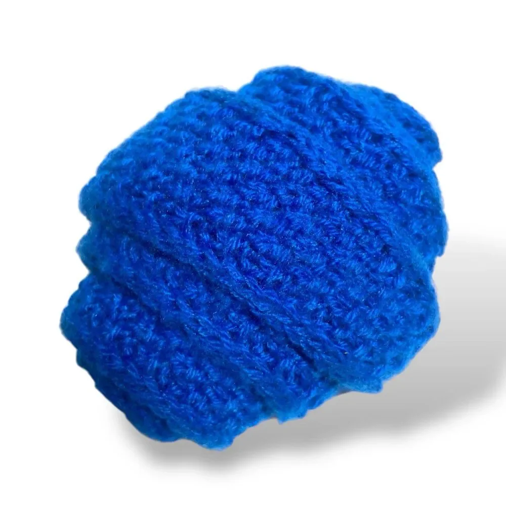 Sophie Scarf Blue Cashmere Neck Warmer Hand Knit Women Neckerchief Gift for Her